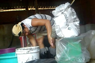 Công nghệ biến lòng thối, bã phân heo thành thuốc chữa bệnh